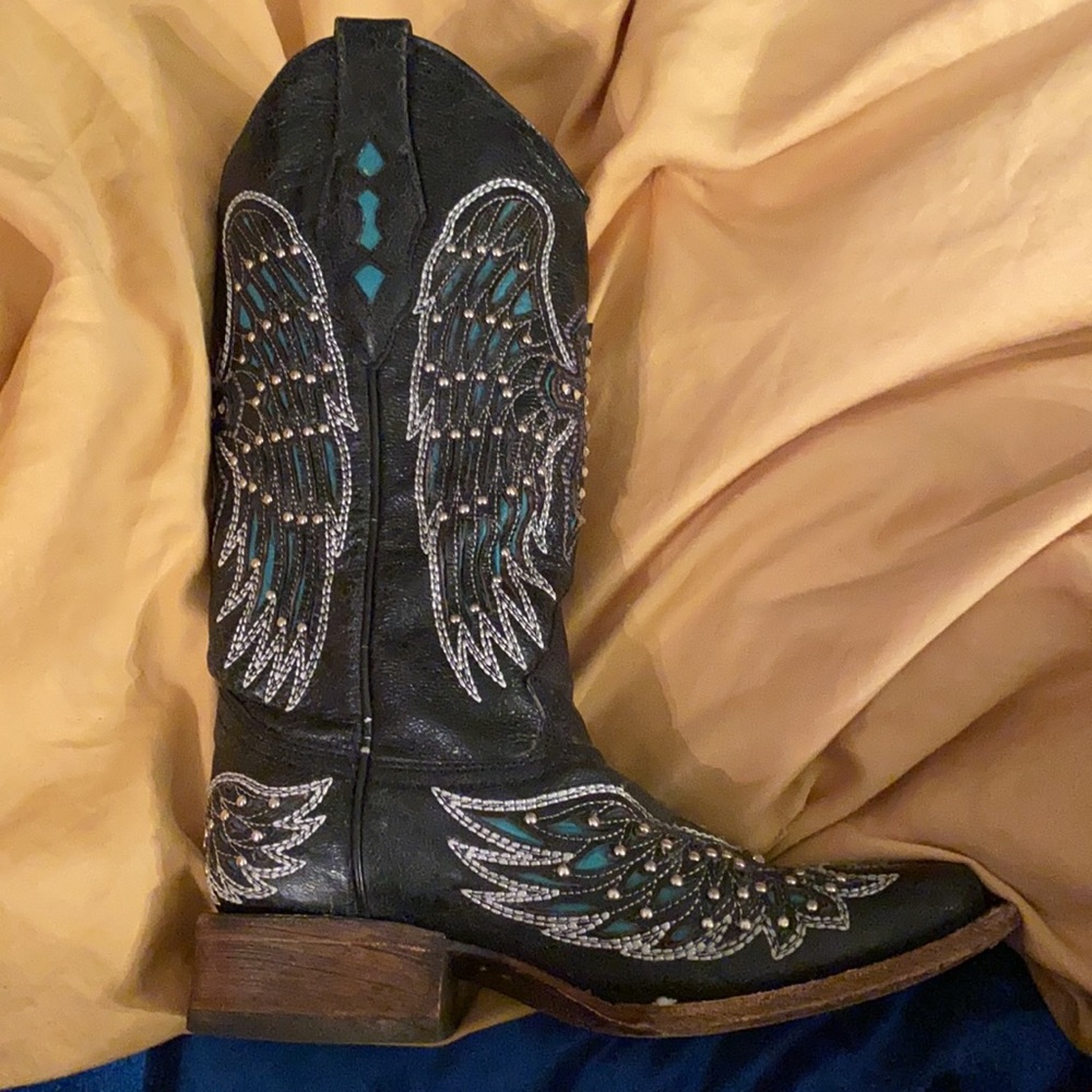 Corral Cowboy Boots *broken in* - Picture 3 of 8